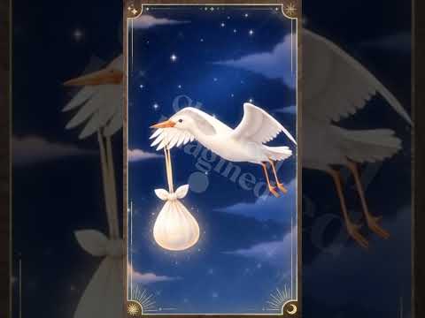 New Baby Stork Video – Personalized Animated Birth Announcement Keepsake